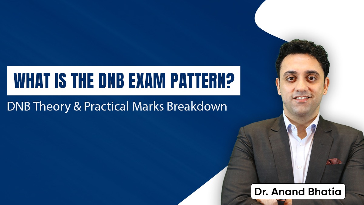 What is the DNB Exam Pattern? DNB Theory & Practical Marks Breakdown by Dr. Anand Bhatia 